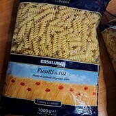 Италия! Паста (макароны), 1 кг, 100% цельнозерновые из манной крупы из твердых сортов пшеницы (semol