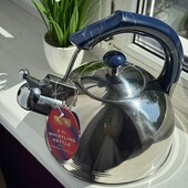 Новый чайник kaiserhoff на 2,5 литра stainless steel