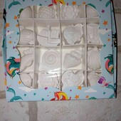 Гипсовые 3Д раскраски для детей. Лот 16 шт. Успейте купить по акционной цене!