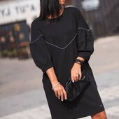 Нова шикарна чорна сукня 48-50р