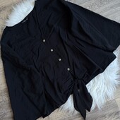 Укорочена віскозна блуза, XXL XL
