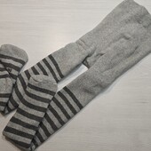 Лупілу! Трикотажні утеплені колготки для хлопчика з махрою 86/92! Лот 16