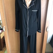 Пижама, комплект, костюм, 100% коттон, S. primark. в ідеалі Розмір виробника L-18. колір ч