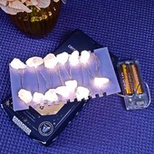 Светодиодная гирлянда из кварца Crystal LED, 2 метра