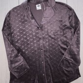 Тепла велюрова блузка Primark, eur 32-34 / uk 4-6