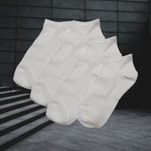 Лот 3 пары носков белого цвета, 2-й сорт, размер 37-42.