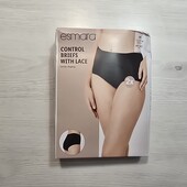 Есмара! Високі коригуючі жіночі труси з утяжкою живота! 2 шт! 40/42 євро 46/48 наш! Лот 14