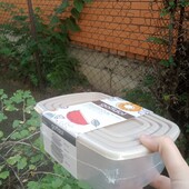 Набор контейнеров gondol с крышками ,4шт(1200,500,750,250 мл)