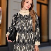 Дуже тепла стильна альпака, р. M-L