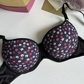 Бюстгальтер в квіточки з пуш-ап Nisa Tekstil 75b,80b,85b,90b