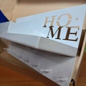 Многофункциональная белая полка Voimo Homе с 8 крючками 32 x 15 x 8 см вес: 2, 65 кг