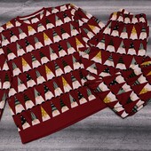 Яркая женская теплая пижама отличного качества
