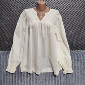 Симпатичная блузка свободного кроя на пышные формы, р.XL/2XL