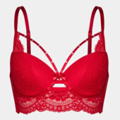 Арт.179 Бюстгальтер жіночий червоний без пуш ап від hunkemoller Розмір 80Е.