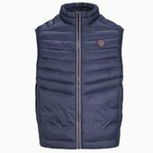 Жилет чоловічий синій батал Jack & Jones 4xl,6xl