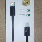 Кабель Grand-X Type-C 60W для швидкої зарядки 