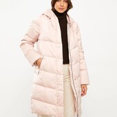 Теплий пуховик LC waikiki пудровий пух перо 42 євро