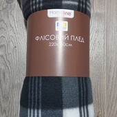 Флісовий плед 160×220 новий
