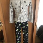 Пижама, комплект, костюм, 100% фліс. 10-11 р 146 см. Primark. в ідеалі
