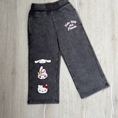 Hello Kitty.Утеплені штани для дівчинки 104 см (3-4 р.)