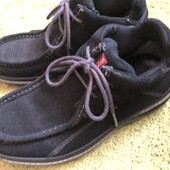 черевикии, ботинки, туфлі, демі, на широку ногу, p. 39 вст. 25 см, Levi's, в ідеалі
