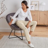 Натуральные брюки джогер, карго, 100% хлопок, tchibo, р. 40/42 евро, наш 46-48