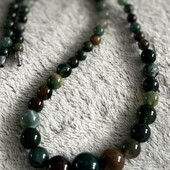 Красивая новинка!Шикарные бусы и серьги!Агат