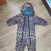 Леопаровый комбинезон 