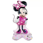 Фольгована стояча фігура Minnie Mouse 63*31см