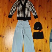 4 речей в одному лоті брюки снуд шапка кофта