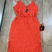 100% viscose класна сукня по боках розрізи поясок мотузка