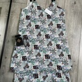 100% viscose Клёва сукня цікавий принт