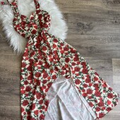 Міді сукня у квітчастий принт, L M