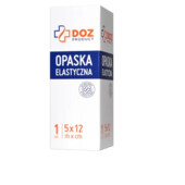 5 м x 12 см Эластичный тканый бинт Doz Product с застёжкой, 1 шт.