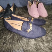 Tu uk5 38p жіночі лофери з ланцюжками темно-сині