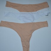 3 штуки в лоті Труси жіночі стрінги primark eur XL