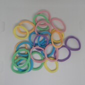 10шт. гумки для волосся середні