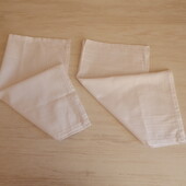 Якісна носова хустинка біла велика