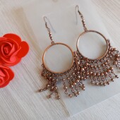 Жіночі сережки з намистинами