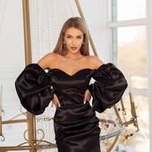 Сукня королівський атлас