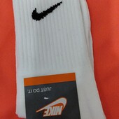 Шкарпетки чоловічі демісезонні спортивні бавовна Nike, розмір 41-44, високі