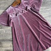 Якісна велюрова сукня, 3-4 рочки