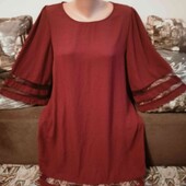 тонка легка шовковиста сукня пог. 52