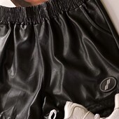 Шорты эко-кожа