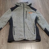 очень теплая мужская курточка Jack Wolfskin xxl-xxxl, вязка+мех