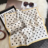 Платок стильный трендовый Искусственный шелк 70*70 см арт 10