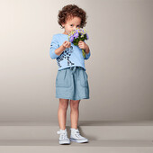 ♕ Якісна, стильна і красива джинсова спідничка, Tchibo (Німеччина) р: 110/116, б/в