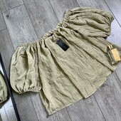 Прикольна блуза жатка батал великій розмір плечі можно підняти або спустити