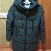 Тепле зимове пальто 44 розмір