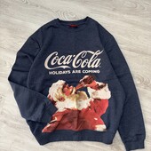 Теплий світшот від Coca Cola, оригінал, розмір XL. 42% бавовна.